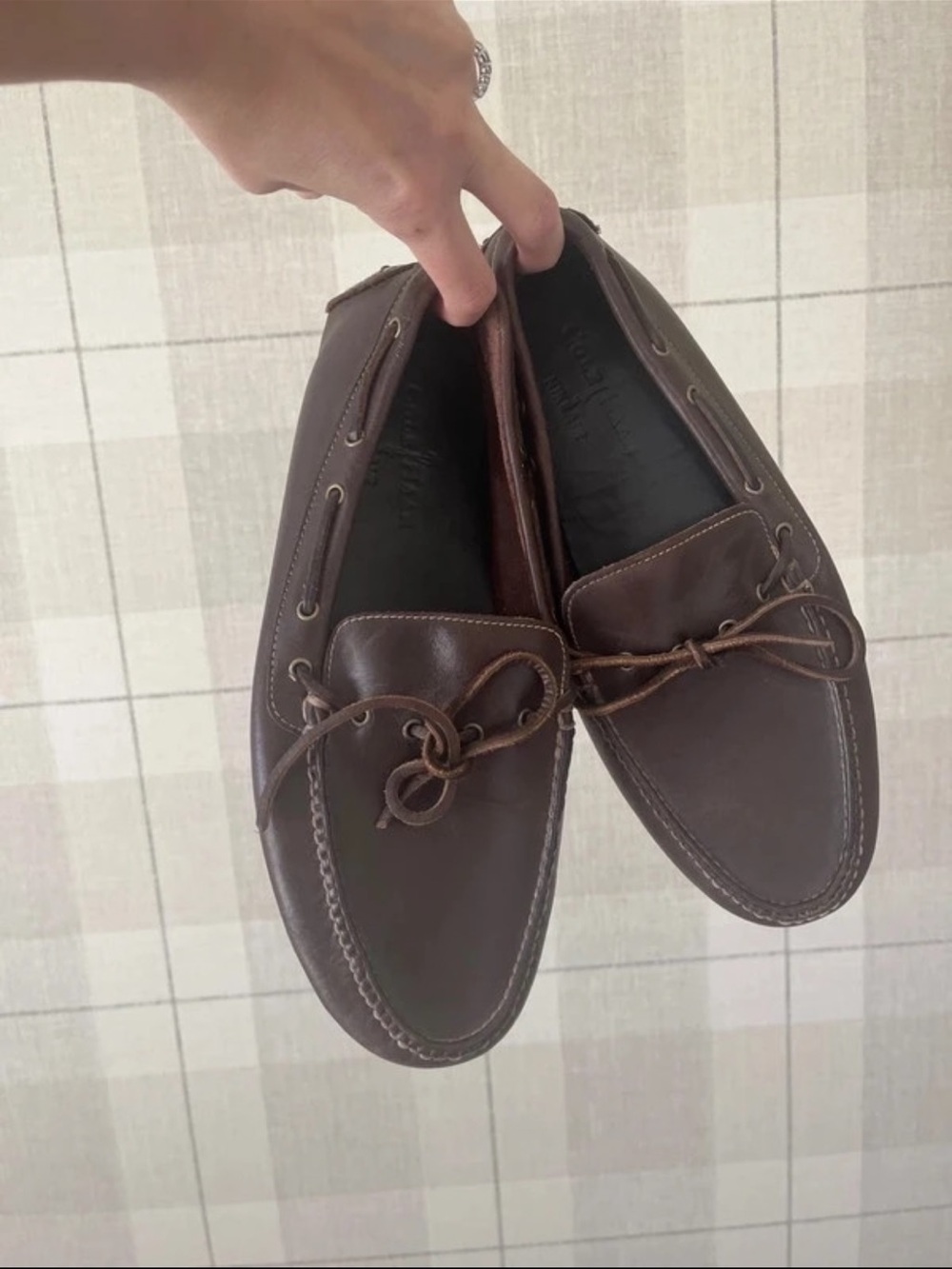 Men’s Cole Haan slip on leather loafers